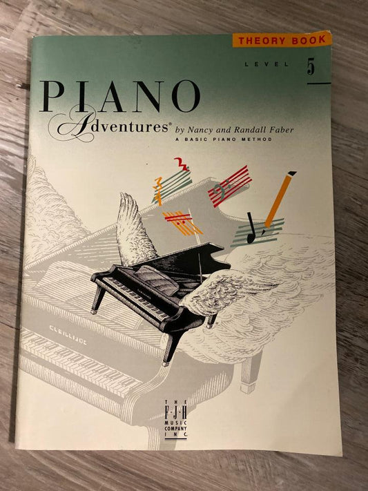 Piano Adventures Level 5 Theory Book