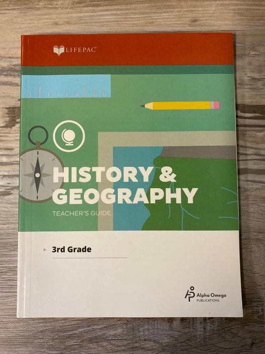 Lifepac History & Geography 3rd Grade Teacher's Guide