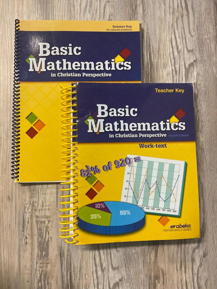 Abeka Basic Mathematics 4th Ed Teacher And Solution Key First Homeschool Abeka basic mathematics 4th ed teacher and solution key first homeschool