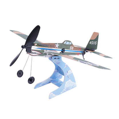 Rubberband Aeroplane P-40 Warhawk (NEW)