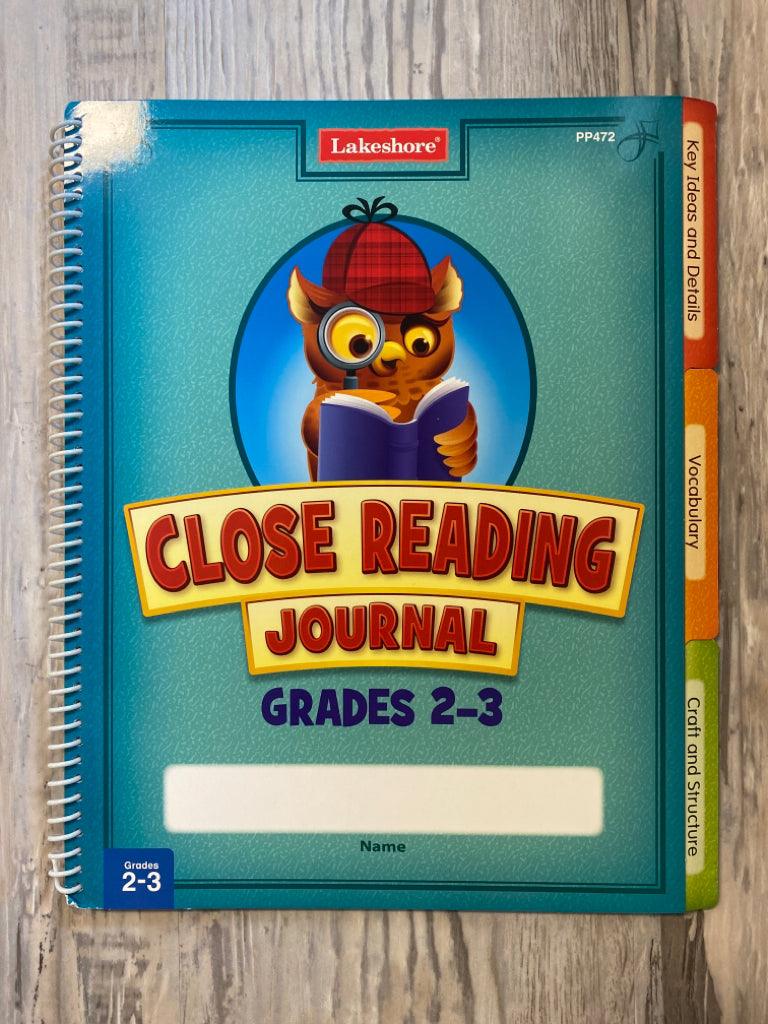 Lakeshore Close Reading Journal for Grade 2-3 - NEW