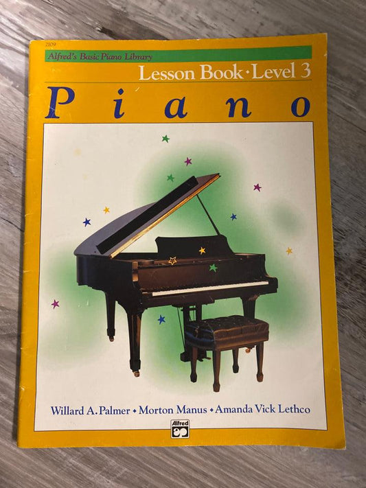 Alfred's Basic Piano Library, Lesson Book, Level 3