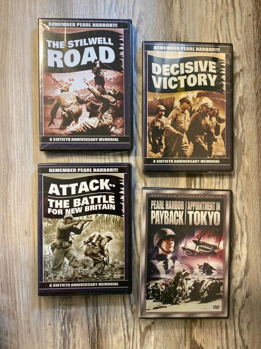 Pearl Harbor War Documentary 4 DVD Set