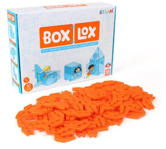 Box Lox - Cardboard Builder 80 pcs (NEW)