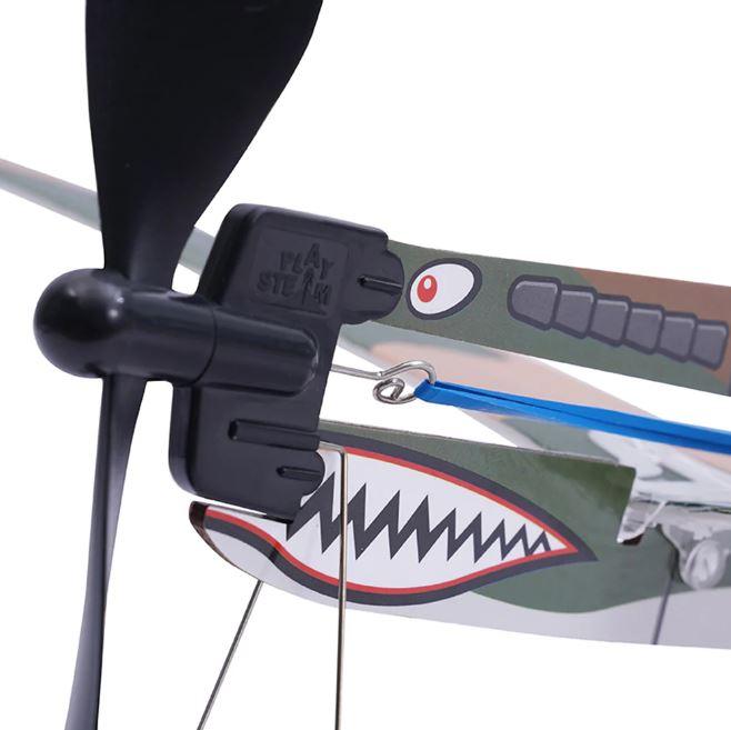Rubberband Aeroplane P-40 Warhawk (NEW)