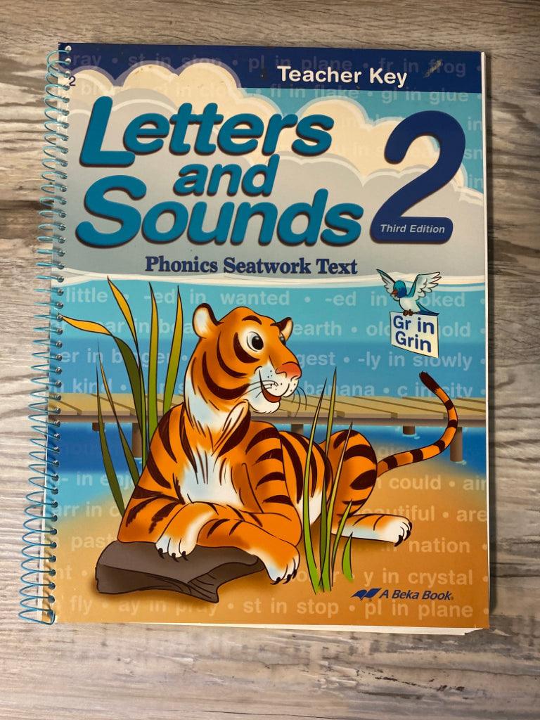 Abeka Letters and Sounds 2 Teacher Key and Test Key