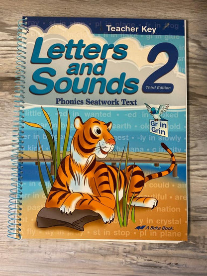 Abeka Letters and Sounds 2 Teacher Key and Test Key