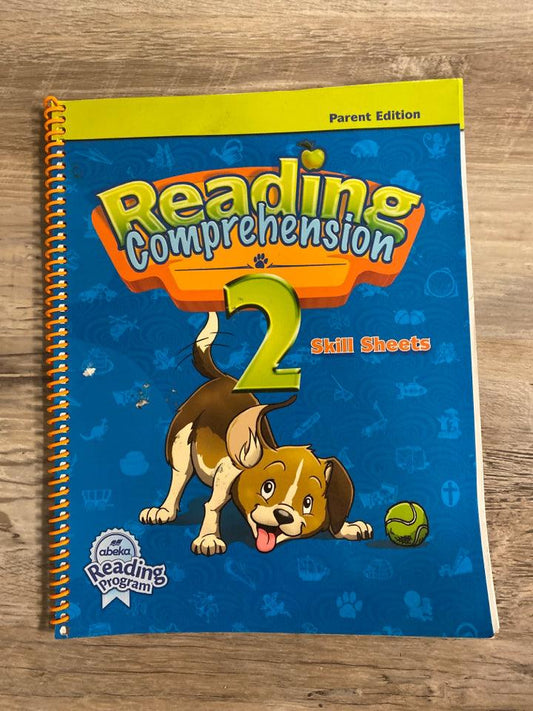 Abeka Reading Comprehension 2 Skill Sheets Parent Edition