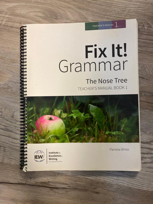 Fix It! Grammar- Teacher's Manual Book 1