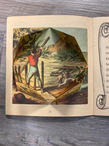 Robinson Crusoe Color Pop Up Changing Pictures Book