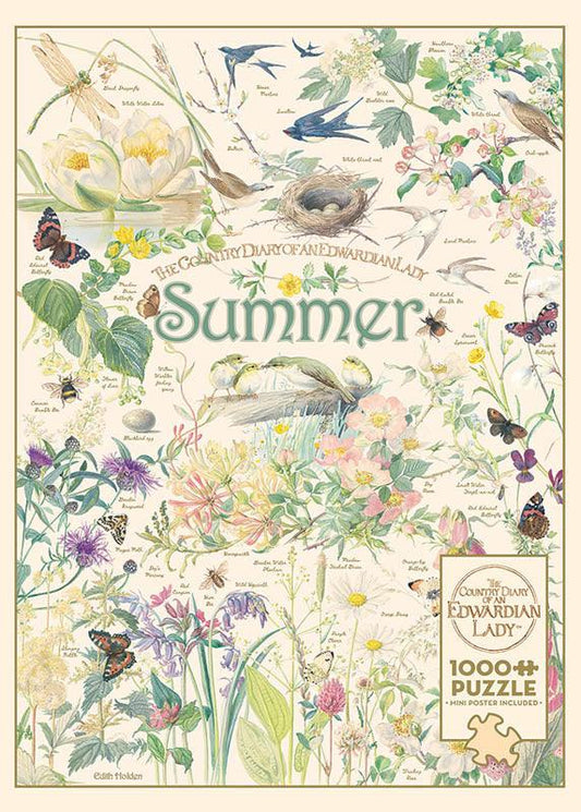 Country Diary of an Edwardian Lady: Summer Puzzle - NEW