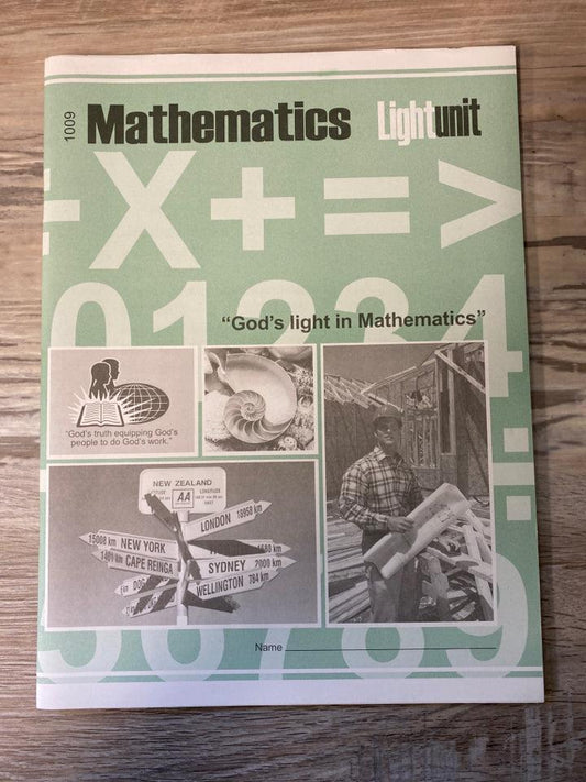 CLE Math Light Unit 1009