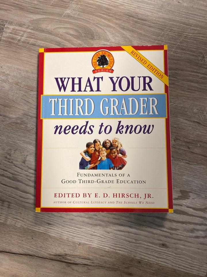 What Your Third Grader Needs to Know