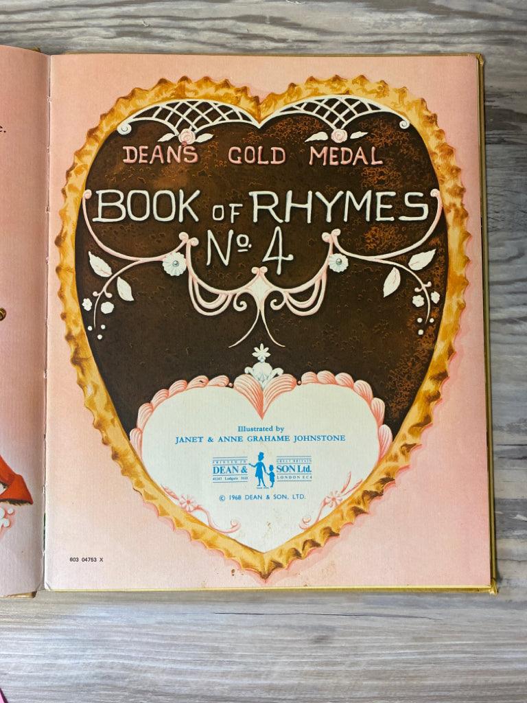 Dean's Gold Medal Book of Rhymes No. 4