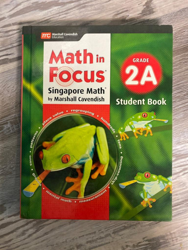 Math in Focus 2A Student Book – First Homeschool