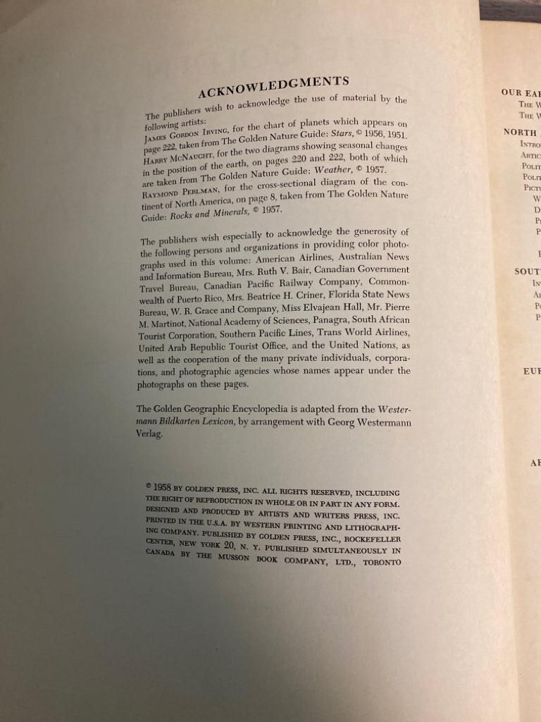 The Golden Geographic Encyclopedia, Overiszed Vintage