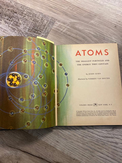 Atoms by Jerry Korn, Golden Library of Knowledge
