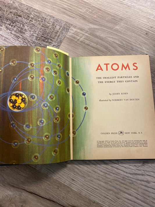 Atoms by Jerry Korn, Golden Library of Knowledge