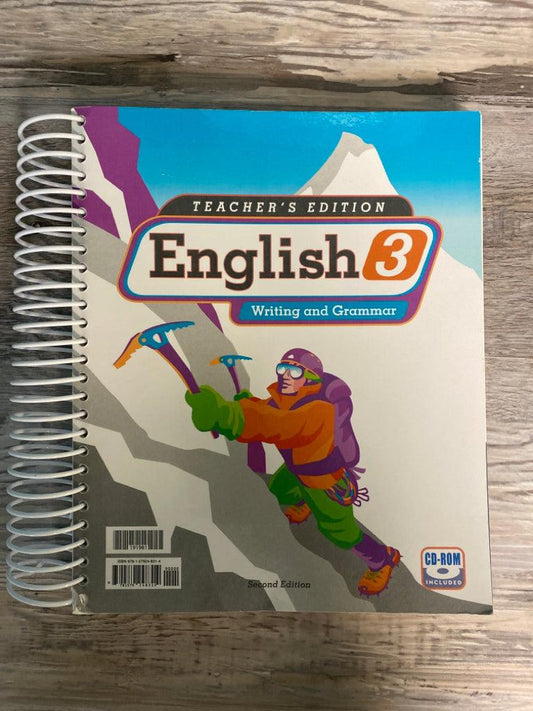 BJU English 3 2nd Ed. No CD