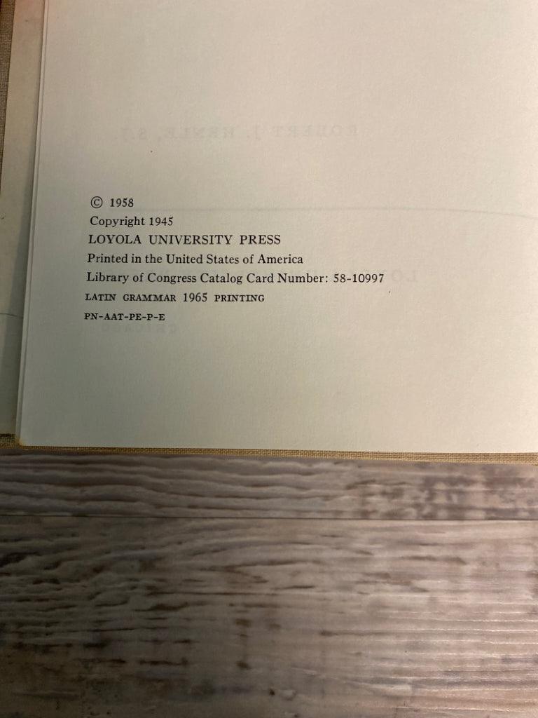Henle Latin Grammar 1958, 1965 printing