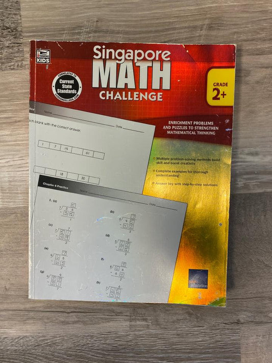 Singapore Math | Common Core Challenge Workbook | 2nd–5th Grade