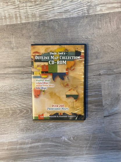 Uncle Josh's Outline Map Collection CD-ROM