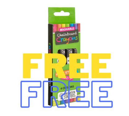 Chalkboard Robots Placemat