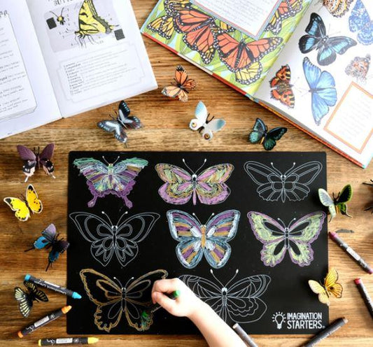 Chalkboard Butterfly Placemat