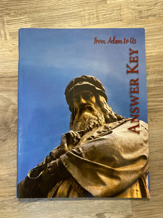 From Adam to Us - Answer Key