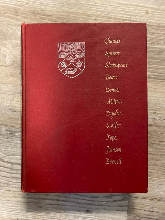 Major British Writers Enlarged Edition, I