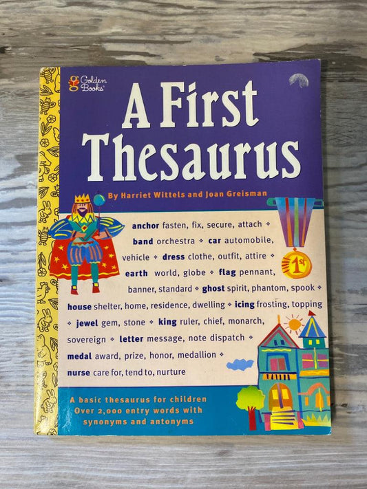 A First Thesaurus: Golden Books