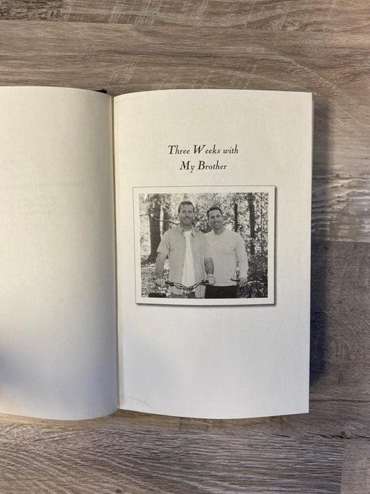 Three Weeks With My Brother By Nicholas Sparks And Micah Sparks