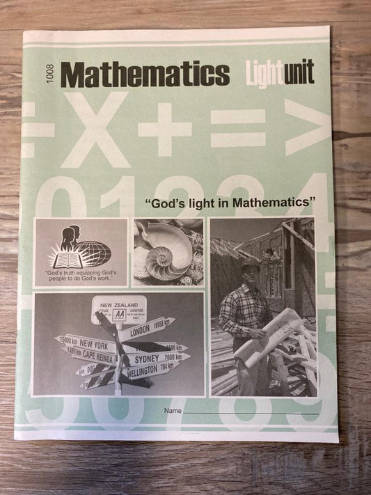 CLE Math Light Unit 1008