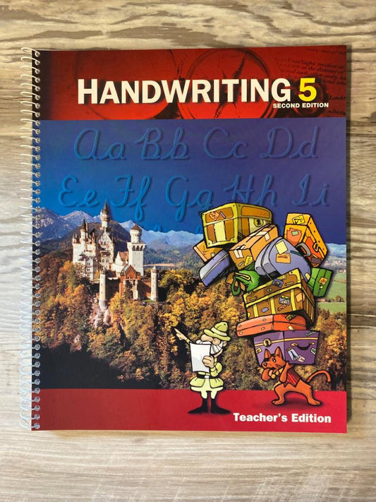 BJU Handwriting 5 Teacher's Edition 2nd Ed.