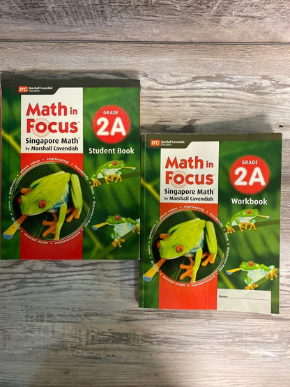 Math in Focus 2A Workbook and Student Book