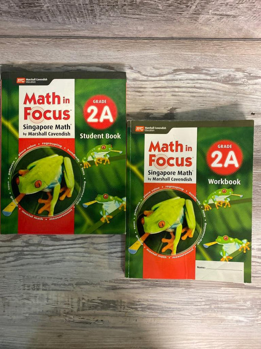 Math in Focus 2A Workbook and Student Book