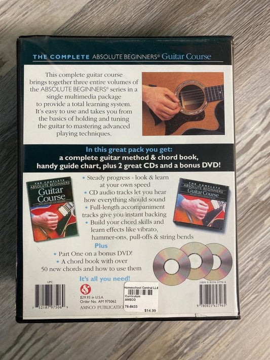 The Complete Absolute Beginners Guitar Course