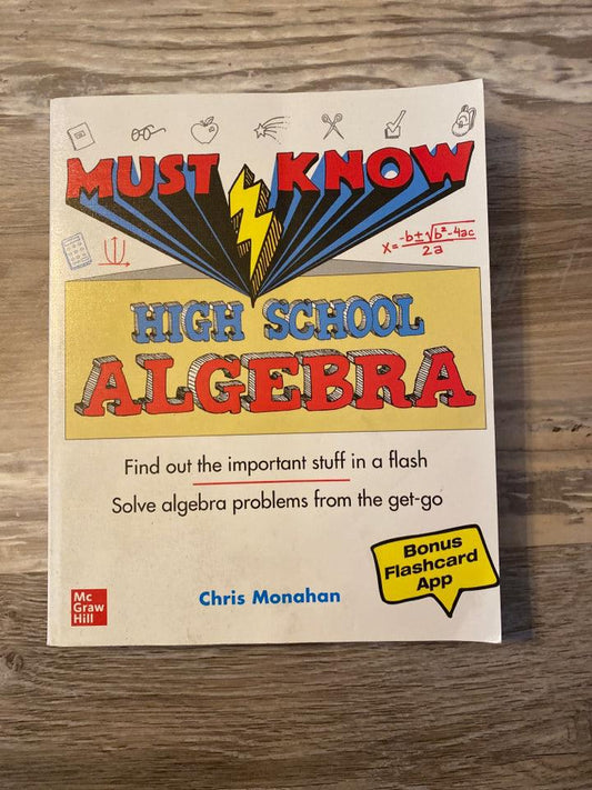 Must Know High School Algebra