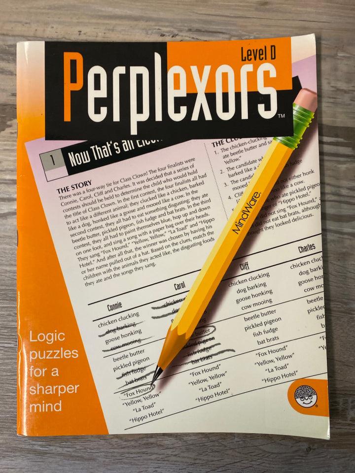 Perplexors Level D Workbook – First Homeschool